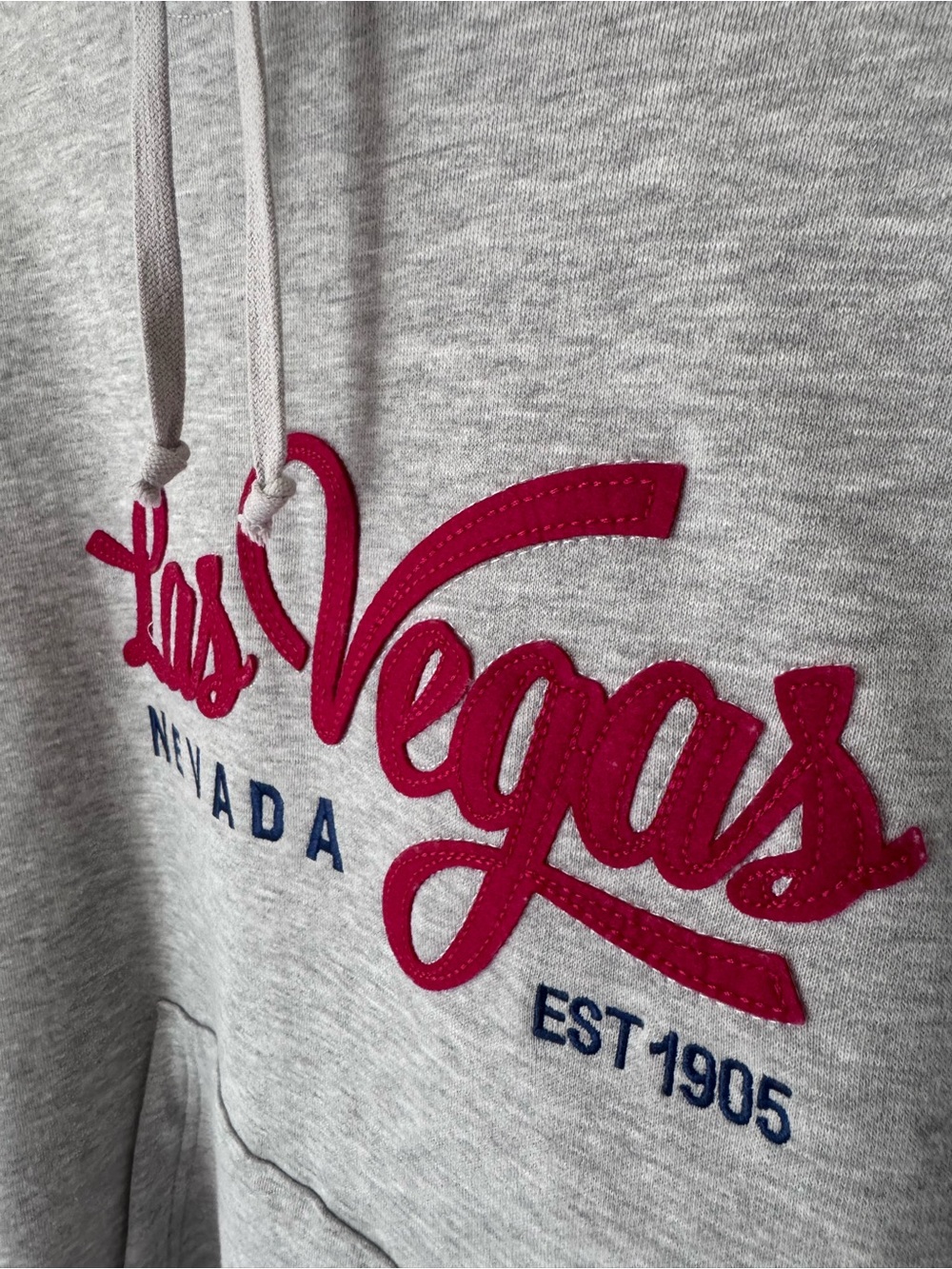 Las Vegas Nevada Gray Hoodie Sweatshirt